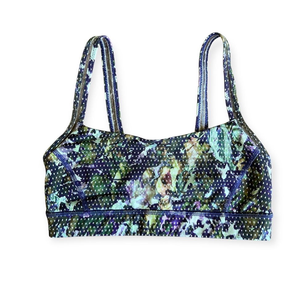 Lululemon • Floral Straight Up Bra • Size 2